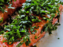 Fot. nagazie, Pietruszkowy łosoś