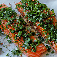 Pietruszkowy łosoś