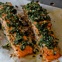 Pietruszkowy łosoś