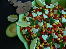 Fot. BernadettaP, Lodowa bomba z sosem z awokado i limonki