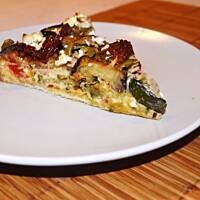 Tarta na cieście francuskim z cukinią