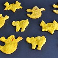 Ciasteczka dyniowo-pomarańczowe