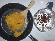 Fot. Gintruś, Słodkie placki z dynią i rodzynkami