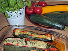 Fot. judik, Cukinia nadziewana pomidorami