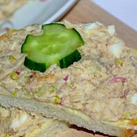 Pasta z wędzonej makreli