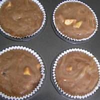 Muffinki z dynią, rodzynkami i nutellą