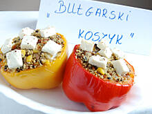 Fot. Jozefinach, Papryka faszerowana kaszą kuskus i warzywami