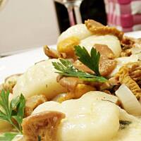 Gnocchi z kurkami