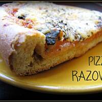 Pizza razowa szybciutka