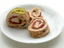 Fot. Barb82, Indycze roladki z szynką parmeńską, serem i suszonymi pomidorami