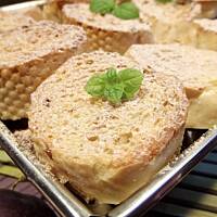 Ciasto na bagietce ze śliwkami