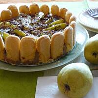 Mus czekoladowy z gruszkami