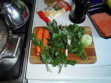 Fot. jarewski, zupa z łososia