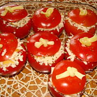 Pomidorki zapiekane z oscypkiem