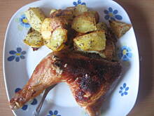 Fot. MonikaMariolka, kurczak w maślance