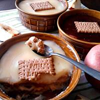 Deser budyniowy a'la szarlotka