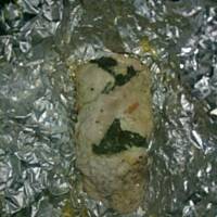 rolada z piersi z kurczaka ze szpinakiem  (dieta tzw. wątrobowa)