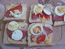 Fot. MonikaMariolka, Tosty z serem smażonym