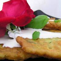 Placuszki cukiniowo- marchewkowe