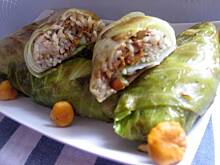 Fot. Jola66, Gołąbki z ryżem i kurkami