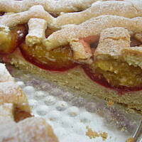 Ciasto ze śliwkami (owocami)