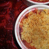 Crumble ze śliwkami