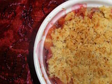 Fot. olusia23, Crumble ze śliwkami