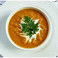 Krem marchewkowy z pikantną nutą