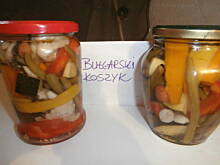 Fot. nefrytka, Marynowane kolorowe warzywa