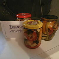 Marynowane kolorowe warzywa