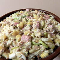 Pyszna sałatka z kaszą gryczaną