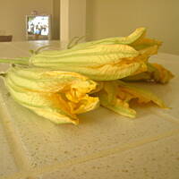 placuszki z kwiatami dyni