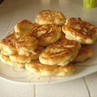 placuszki z kwiatami dyni