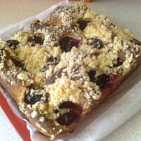 Drożdżówka ze śliwkami