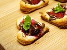 Fot. APM, Malinowe serduszka z miętą