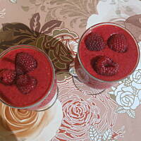 Koktajl mocno malinowy