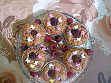 Fot. MonikaMariolka, Muffinki malinowo - cynamonowe