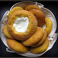 Drożdżówki dyniowe bez jaj