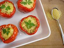 Fot. eluchap, Faszerowana czerwona papryka