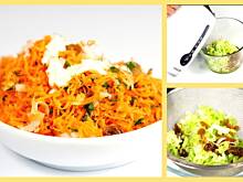 Fot. Wkn, Surówka z marchwi z delikatnym porem