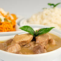 Gulasz ze smażoną papryką