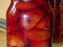 Fot. Anna Z, Śliwki w słodkiej zalewie