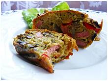 Fot. OstraNaSłodko, Keks pieczarkowo - paprykowy