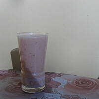 Koktajl z ananas  z figą