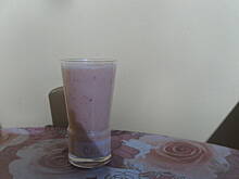 Fot. MonikaMariolka, Koktajl z ananas  z figą