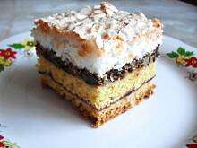 Fot. kasia.m, Kruche ciasto kokosowo-orzechowe