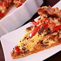 Pizza z mąki żytniej