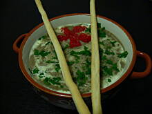 Fot. BernadettaP, Krem grzybowy z pieczoną papryką