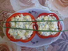 Fot. MonikaMariolka, Papryka faszerowana pastą jajeczną