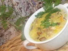 Fot. Izabela Nowak, Zupa grzybowa